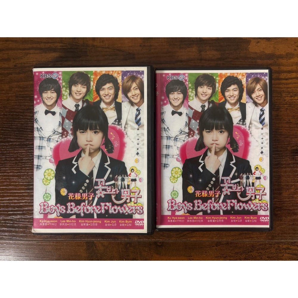 Boys Before Flowers K-Drama DVD Set Lee Min-ho KBS‎ Korean TV Series 10 Discs